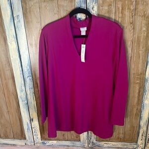 Chicos V Neck knit top